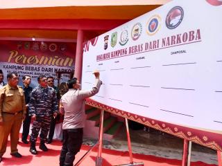 Polres Kepulauan Meranti Tetapkan Kelurahan Selatpanjang Barat Jadi Kampung Bebas Narkoba, Apa Programnya?