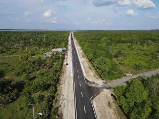 Penampakan Mulus Jalan Dorak Kepulauan Meranti Setelah Puluhan Tahun Tak Pernah Diperbaiki, Warga: Alhamdullilah!