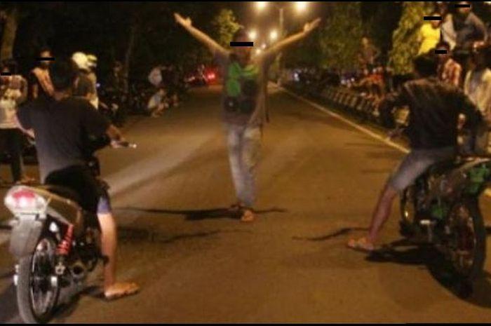 Meresahkan Masyarakat, Begini Cara Satlantas Polresta Pekanbaru Meminimalisisr Balap Liar