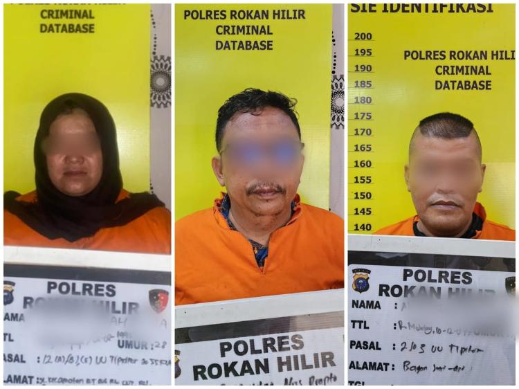 Sempat Tak Ada Kejelasan, Kini Tiga Tersangka Kasus Pungli Penerimaan Banpol Satpol Rohil Telah Ditahan
