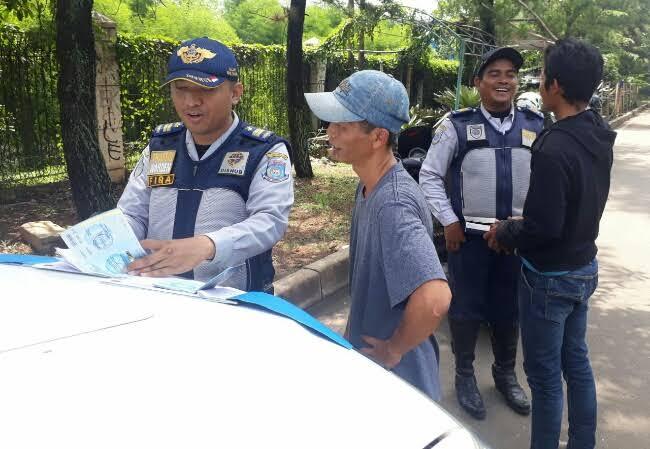 Dishub Riau Gelar Razia, 105 Kendaraan Terjaring di Inhil