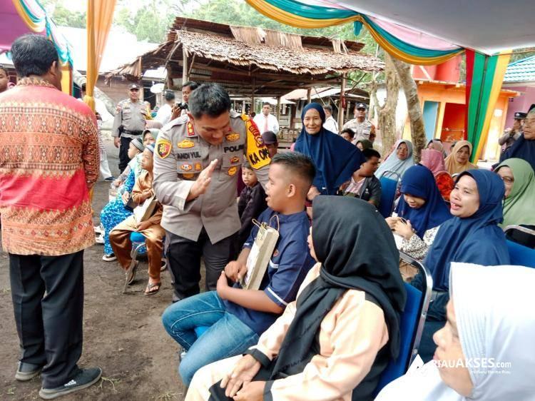 Abdi Alumni Akabri 1990, Polres Kepulauan Meranti Gelar Bakti Pendidikan di SLB Sekar Meranti