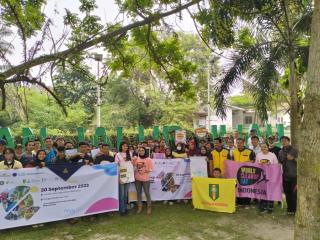 World Cleanup Day Riau 2023, Ikatan Pelajar Muhammadiyah Riau Gelar Aksi Bersih-Bersih Sampah di Sungai Sail, Kota Pekanbaru