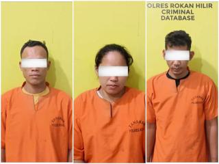 3 Tersangka Penyalahgunaan Narkotika di Rohil, Dikendalikan Warga di Lapas Siborong - Borong
