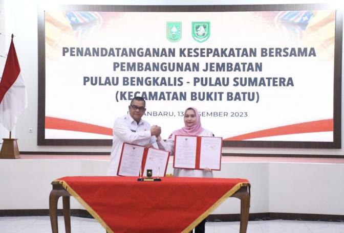 Pembangunan Jembatan Pulau Bengkalis - Pulau Sumatera Disepakati, Target Selesai 5 Tahun