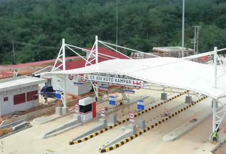 Dua Hari Dibuka, 4.466 Kendaraan Lewati Tol Bangkinang-XIII Koto Kampar