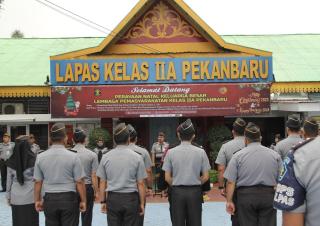 942 Narapidana di Riau Terima Remisi Khusus Natal, 6 Orang Langsung Bebas