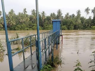 Sungai Kuantan Meluap, Ribuan Rumah Bagian Hilir Kuansing Kembali Berpotensi Terendam Banjir