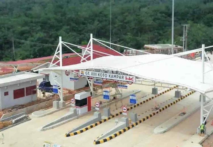 Libur Nataru, 40.632 Kendaraan Melintas di Tol Pekanbaru-Bangkinang-XIII Koto Kampar