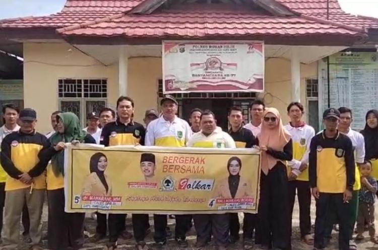 Viral Perangkat Desa di Rokan Hilir Beri Dukungan Terbuka ke Caleg Golkar, Begini Respon Bawaslu