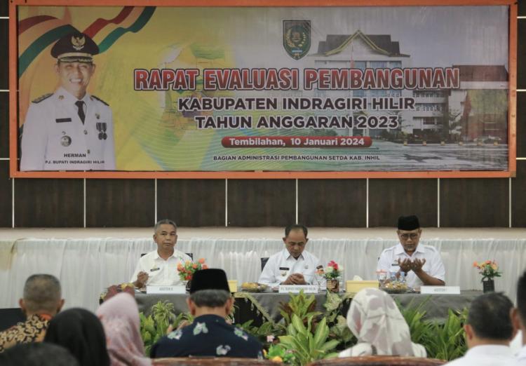 Demi Capaian Progres Pembangunan 2024 Maksimal, Pj Bupati Inhil Keluarkan Instruksi Percepat Tender Lelang