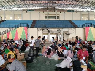 Kawal Penyortiran dan Pelipatan Surat Suara Pemilu 2024, Bawaslu Inhil Turunkan 5 Pengawas