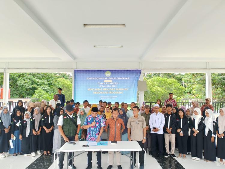 Forum Dosen Unri Desak Pemerintah Jaga Marwah Demokrasi Indonesia, Ini 5 Tuntutannya