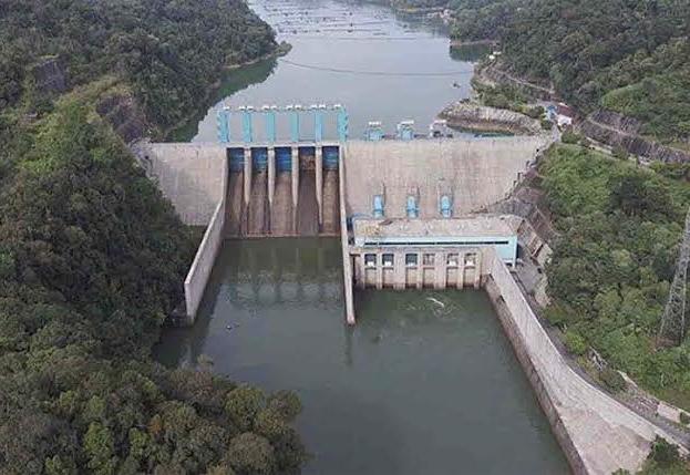 Alhamdulillah, Pagi Ini PLTA Koto Panjang Kurangi Bukaan 2 Pintu Waduk