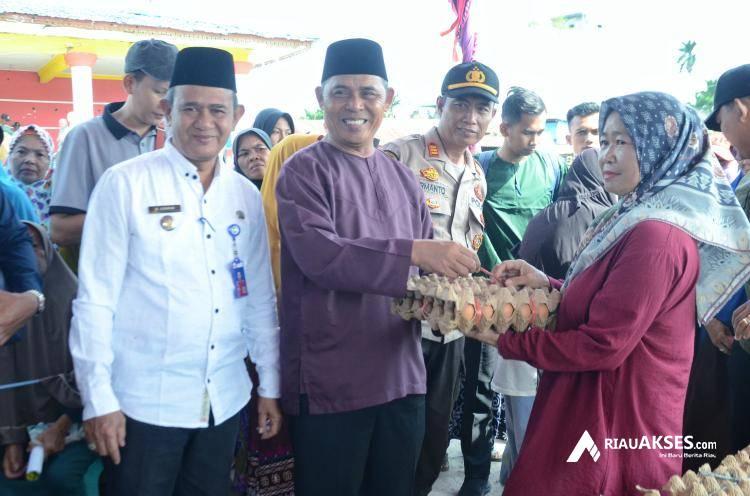 Bantu Perekonomian Masyarakat, Pemkab Inhil Gelar Pasar Murah Selama Ramadan