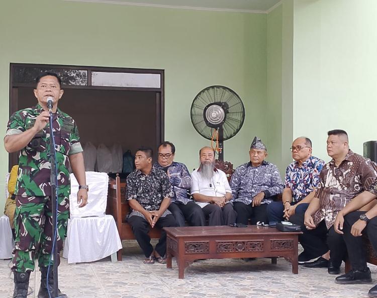 Kapten Turba Marpaung Bangun Markas Koramil Sebelum Pensiun, Syukuran Dihadiri Purnawirawan Jenderal Bintang 2, Junimart DPR RI Lapor ke KSAD