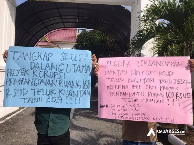 AMAK Desak Kejari Tetapkan Tersangka Kasus IGD RSUD Teluk Kuantan, Prigus: Jangan Ada yang Main Mata