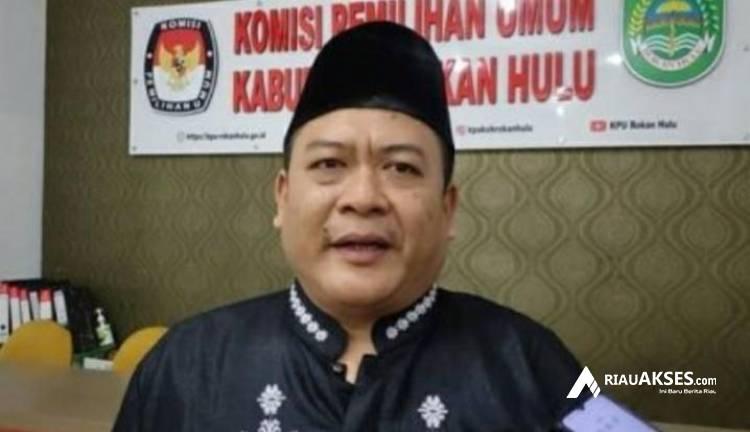 KPU Rokan Hulu Terima Lima Berkas Pendaftaran Pasangan Calon Bupati dan Wakil Bupati 2024