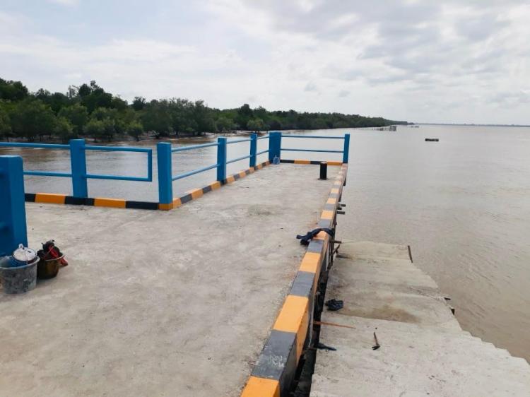 Meski Rampung 100 Persen Pelabuhan Penyagun Belum Bisa Beroperasi, Ini Alasannya