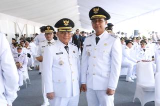 Bistamam - Jhony Charles Resmi Dilantik Sebagai Bupati dan Wakil Bupati Rokan Hilir