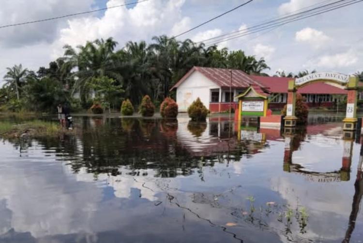 Banjir Meluas, Inhil Tetapkan Status Tanggap Darurat 14 Hari