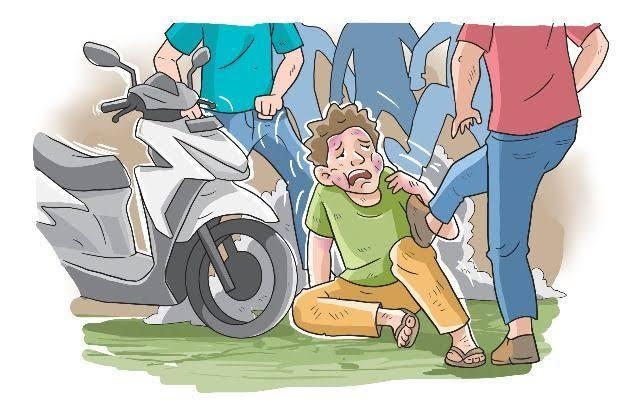 Aksi Curanmor di Pekanbaru Berhasil Digagalkan, Pelaku Babak Belur Dihajar Warga