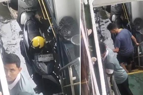 Kapal RoRo di Bengkalis Kemasukan Air, Pengelola Minta Maaf