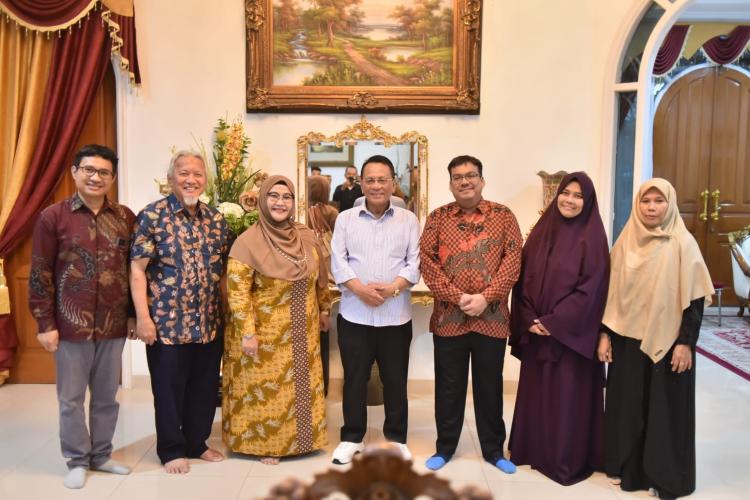 Ciptakan Rokan Hilir Maju dan Bermartabat, Bupati Bistamam Audiensi dengan Universitas Abdurrab