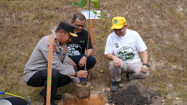 PLN UIP3B Sumatera Tanam Pohon Produktif di Unilak, Teguhkan Komitmen Hijaukan Negeri