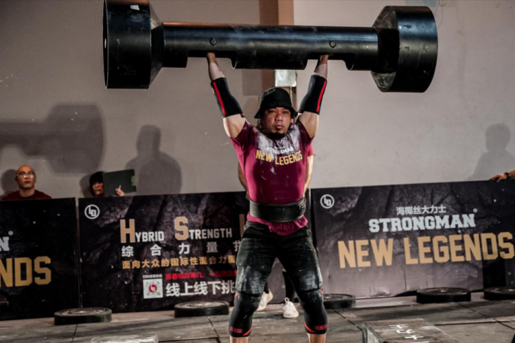 Rizkan, Strongman Asal Riau Siap Guncang Final Dunia di Irlandia