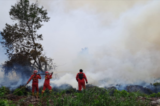4.449 Titik Panas Kepung Riau, Picu Penyebaran Asap Lintas Batas