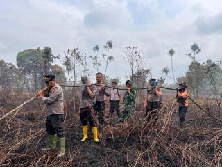 Hadapi Karhutla, BNPB Gelontorkan Rp165 Ribu/Hari untuk Personel Satgas Darat Riau