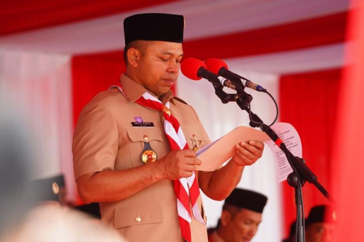 Hari Pramuka ke-64, Gubri Tekankan Pentingnya Pembinaan Karakter Generasi Muda