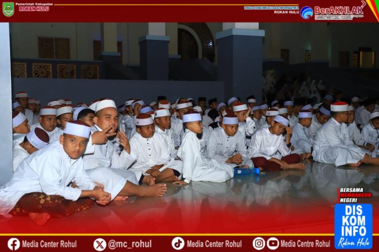 Diawali Hujan Lebat, Peringatan Maulid Nabi 1447 H Pemkab Rohul Berjalan Lancar.