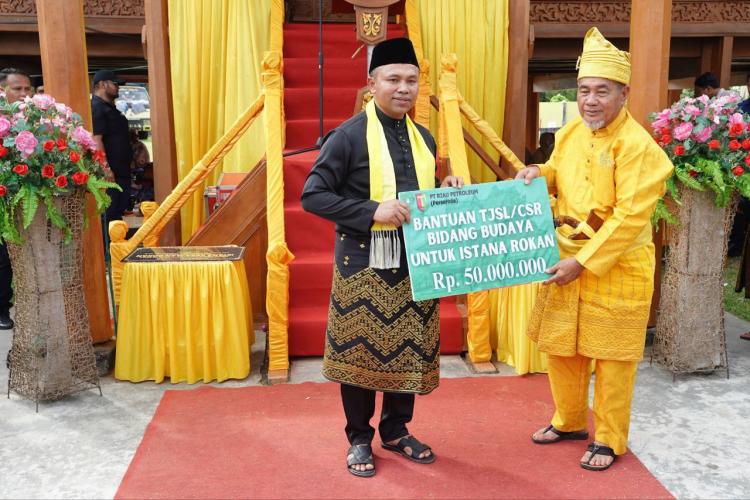 Gubernur Riau Beri Bantuan CSR Rp50 Juta untuk Kegiatan Suluk di Rokan Hulu