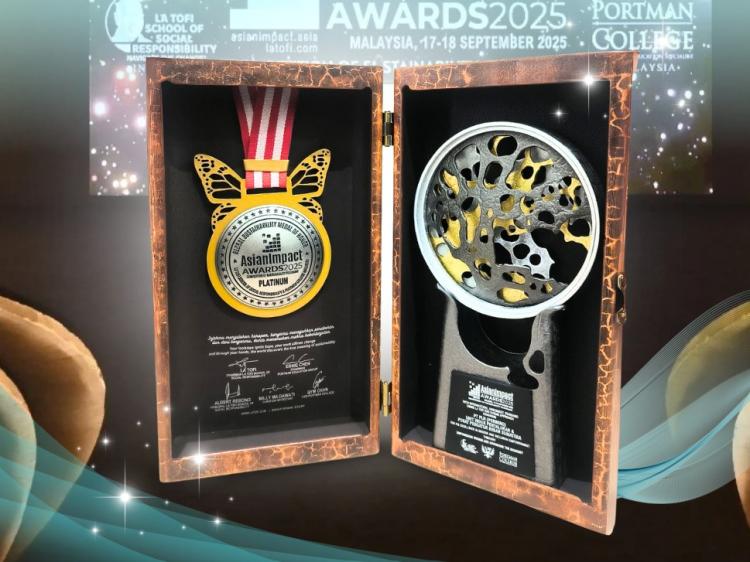 PLN UIP3B Sumatera Raih Platinum di Asian Impact Awards 2025: Perempuan Tumbuh, Ekonomi Maju, Indonesia Mendunia