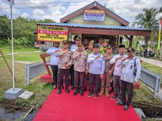 Kunjungan Gubernur dan Kapolda Riau: Kepulauan Meranti Jadi Melting Pot Pertama Kebangkitan Satkamling