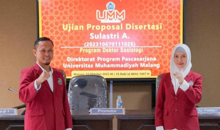 Pecah Rekor! Wali Kota Pekanbaru Agung Nugroho dan Istrinya Kompak Selesaikan Ujian Proposal Disertasi S3