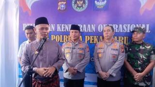 Wako Agung Puji Standarisasi Dapur SPPG Polresta Pekanbaru