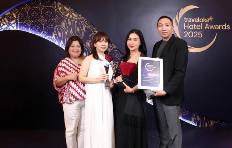 BATIQA Hotel Pekanbaru Raih Penghargaan “Exceptional Guest Experience Premium” di Traveloka Hotel Awards 2025