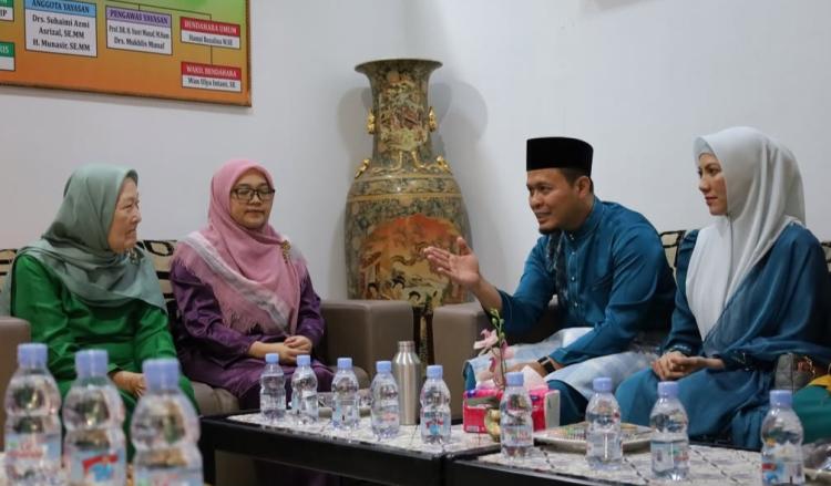 Wako Agung Temui Tokoh Pendidikan Riau, Ini yang Dibicarakan