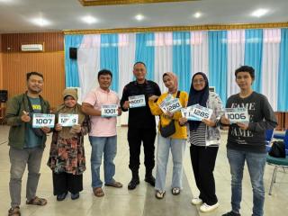 Berlari untuk Kesetaraan: Tim Penyandang Disabilitas Turut Meriahkan Brimob Run 8K 2025 Polda Riau