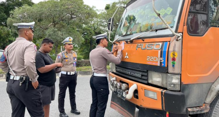 1.284 Kendaraan Terjaring Operasi Zebra Lancang Kuning 2025