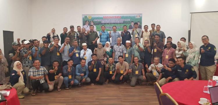 Dinas Ketahanan Pangan dan Pertanian Rokan Hilir Dorong Legalitas Kebun dan Kesejahteraan Petani