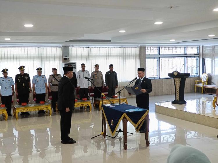 Pj Sekda Pekanbaru Dilantik, DPRD: Segera Konsolidasikan OPD dan Maksimalkan Pelayanan