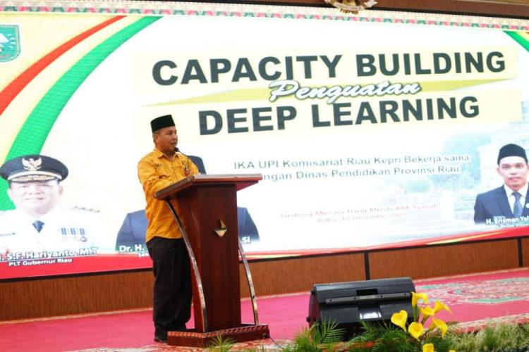 Penguatan Deep Learning Jadi Fokus Pemprov Riau dalam Peningkatan Mutu Guru