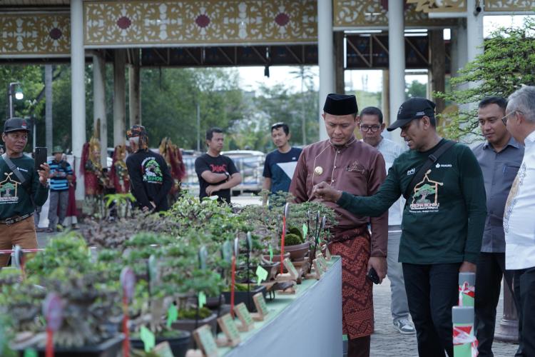 Pameran Bonsai Jadi Ruang Kolaborasi Jaga Alam untuk Bumi Lancang Kuning