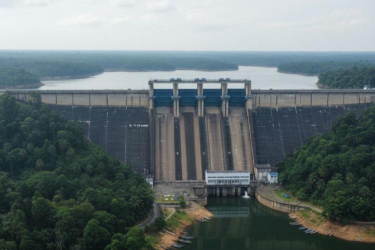 Elevasi Waduk PLTA Koto Panjang Naik Tipis 3 Sentimeter Pagi Ini