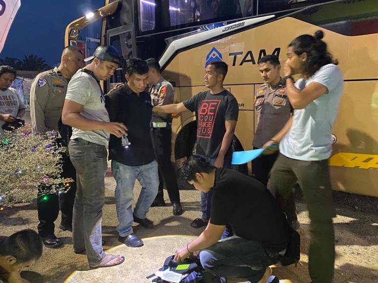 Gunakan Sabu, Sopir Bus TAM Diamankan Polres Inhu