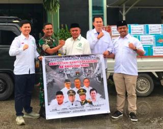 Gandeng Kodam XIX/Tuanku Tambusai, Apkasindo Riau Kirim Bantuan untuk Korban Banjir Bandang Sumatera